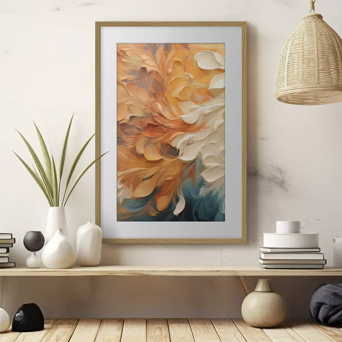 Poster Bagliore ambrato f48903
