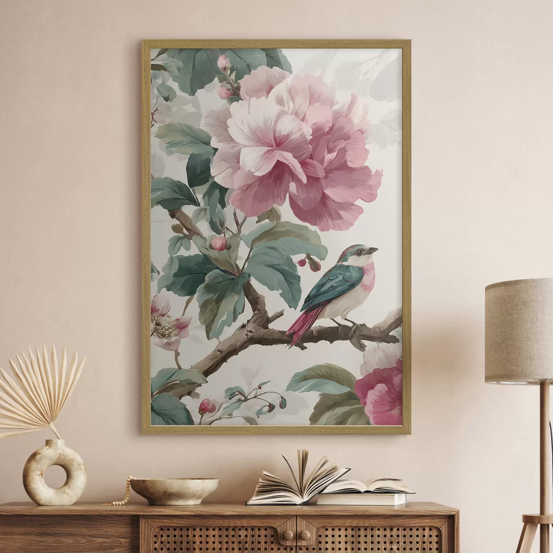carta da parati Tocco rosa nr. f48914