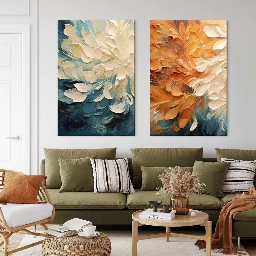 carta da parati Astrazione, imitazione della pittura a olio nr. m30378