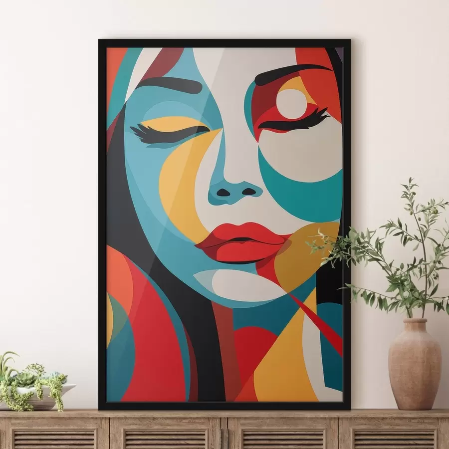 carta da parati Ritratto astratto nr. f48948