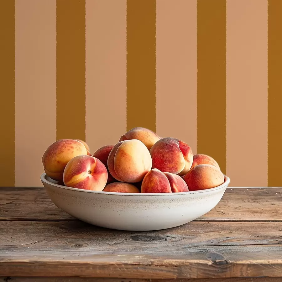 carta da parati Righe verticali marroni calde nr. a01180v4
