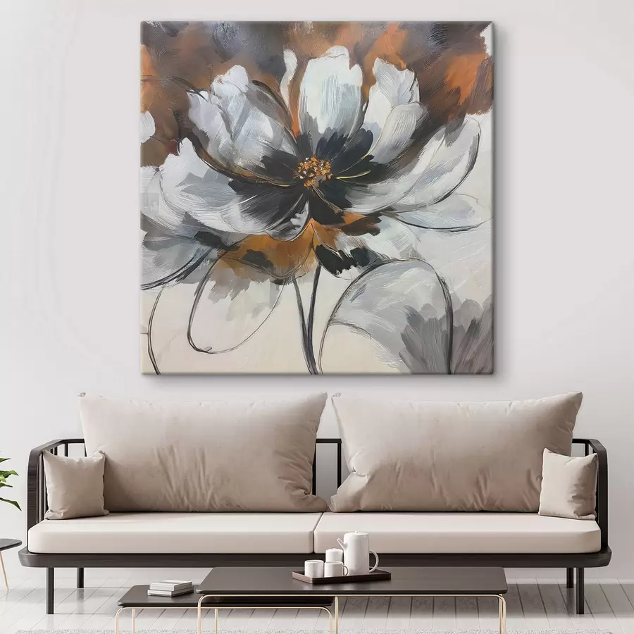 carta da parati Astrazione con un fiore nr. s48696