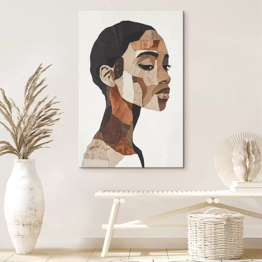 carta da parati Ritratto astratto di donna nr. s48922