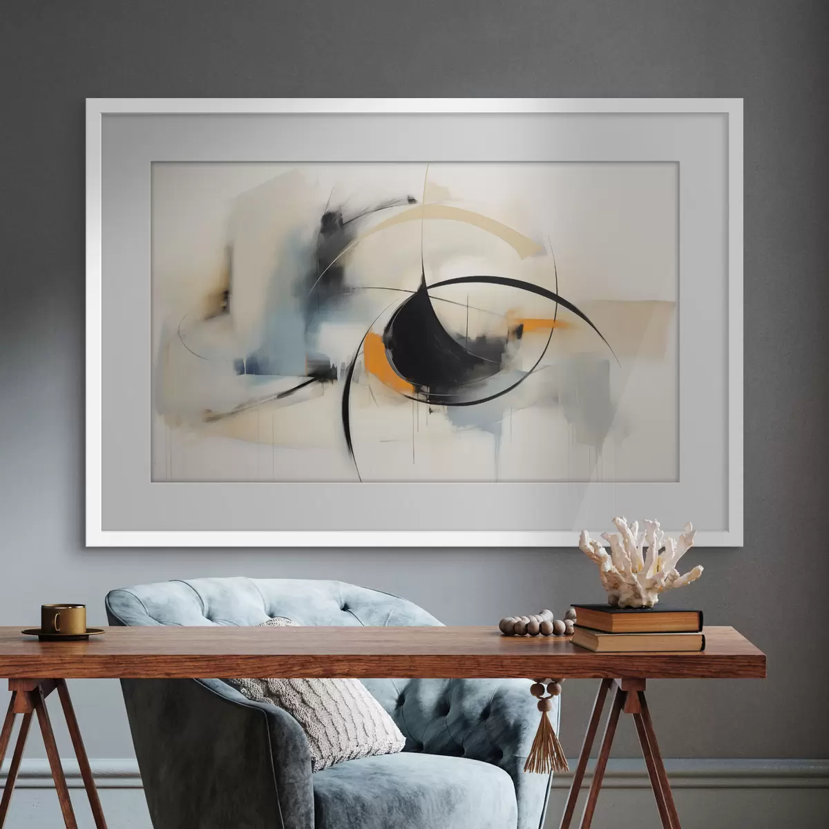 Poster Cerchi e leggerezza f48700