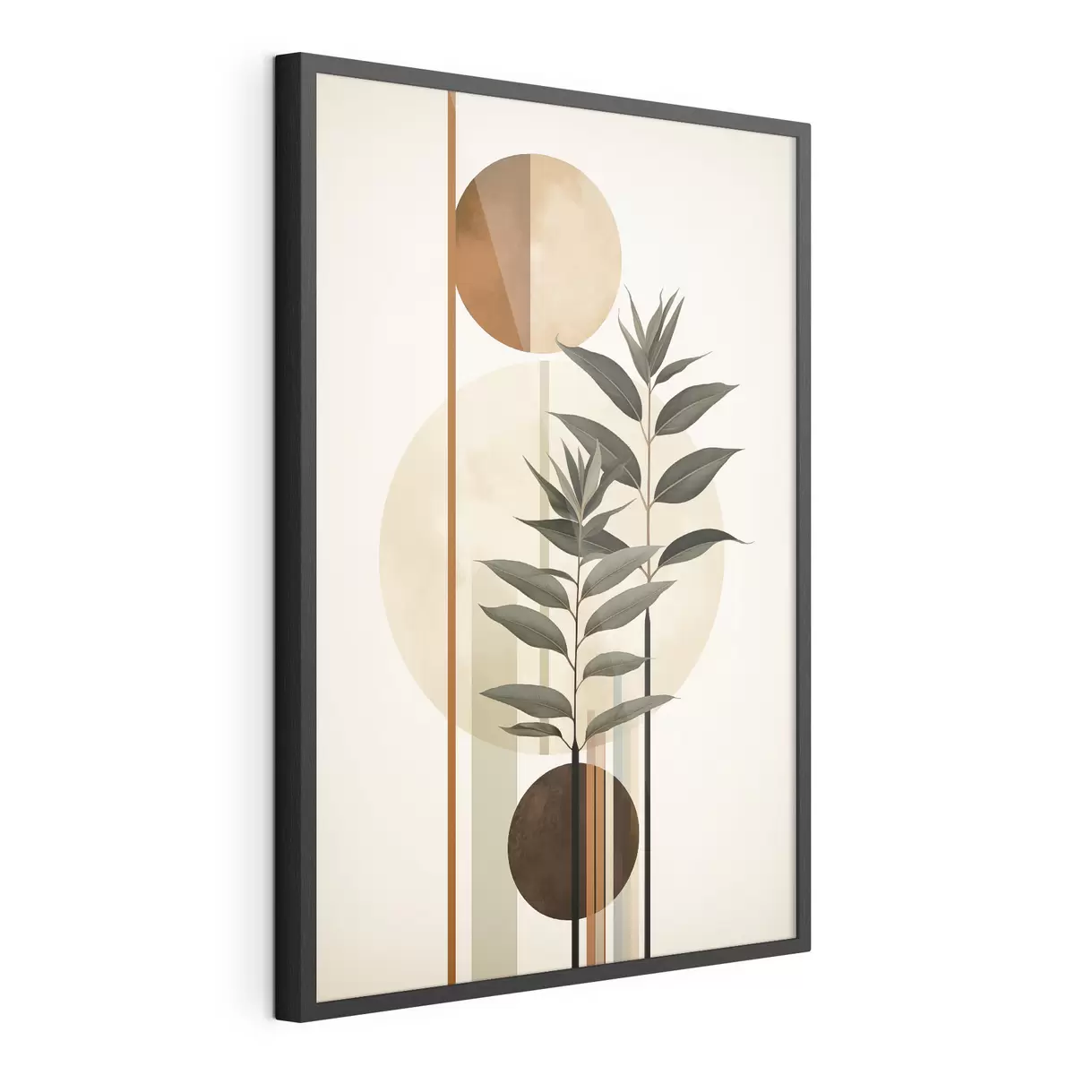 Poster Piante astratte con cerchi e linee f48928