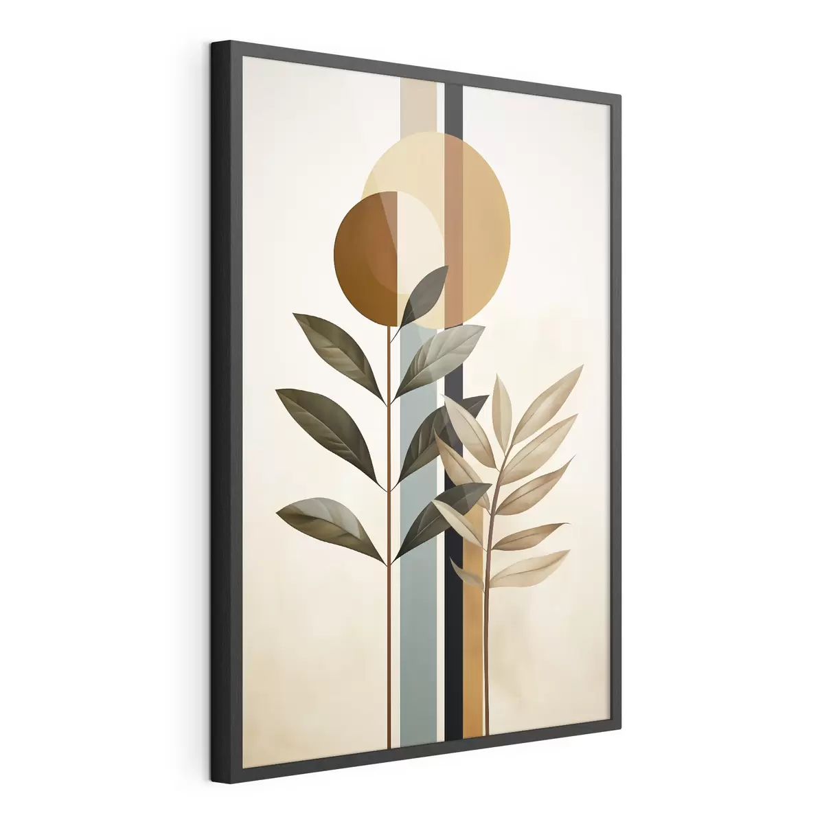 Poster Piante astratte con cerchi e linee f48929