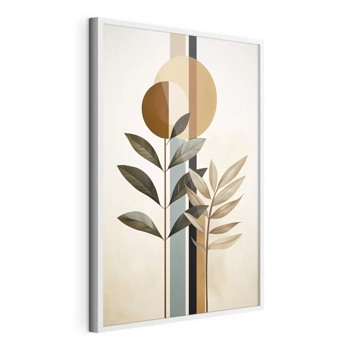 Poster Piante astratte con cerchi e linee f48929