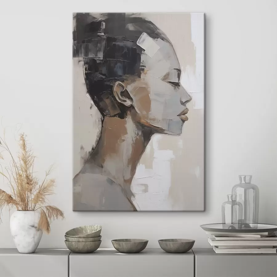 carta da parati Ritratto femminile ispirato a un dipinto nr. s48975