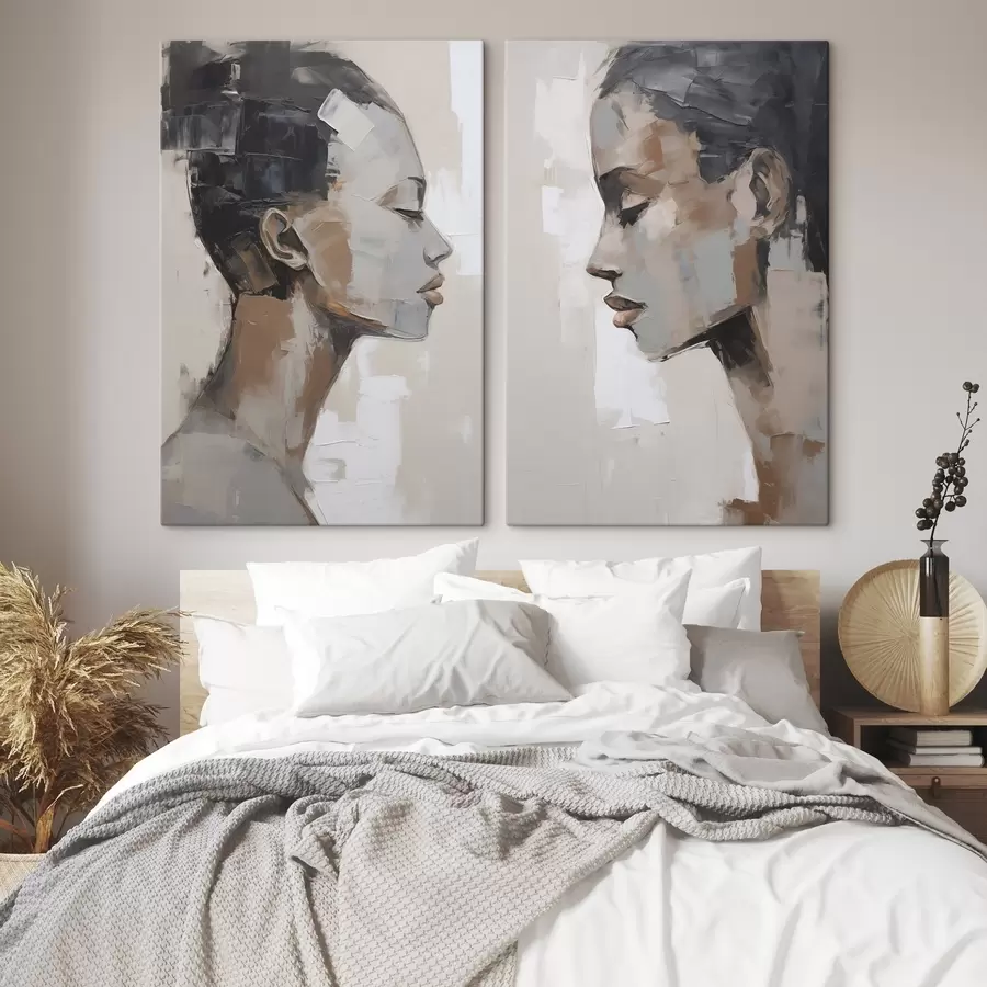 carta da parati Ritratto femminile ispirato a un dipinto nr. m30407