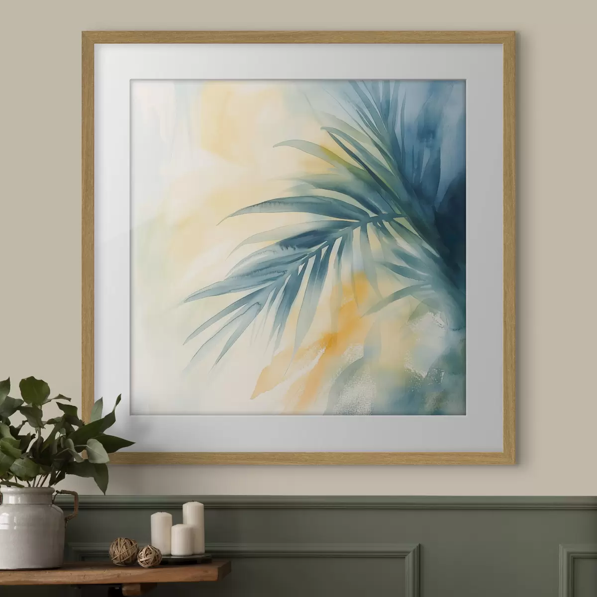 Poster Palme e silenzio f48849