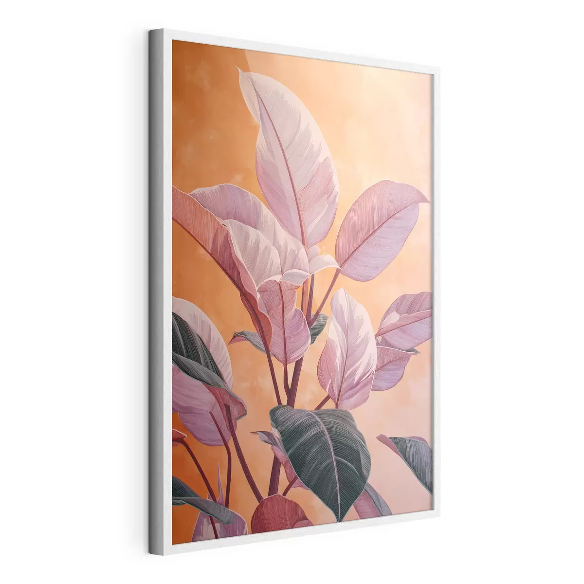 Poster Pianta dalle foglie tropicali f49009