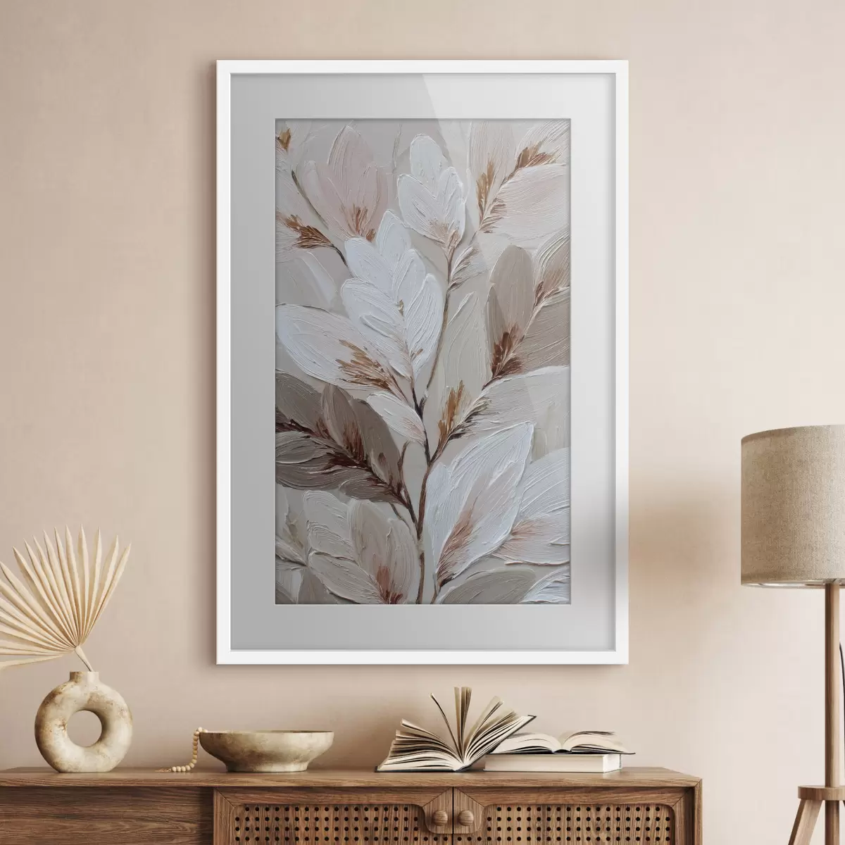 Poster Foglia e ramo f49011