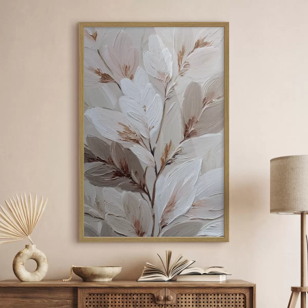 Poster Foglia e ramo f49011
