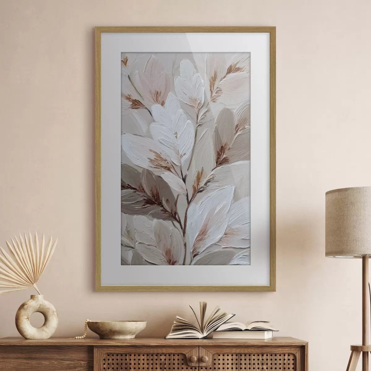 Poster Foglia e ramo f49011
