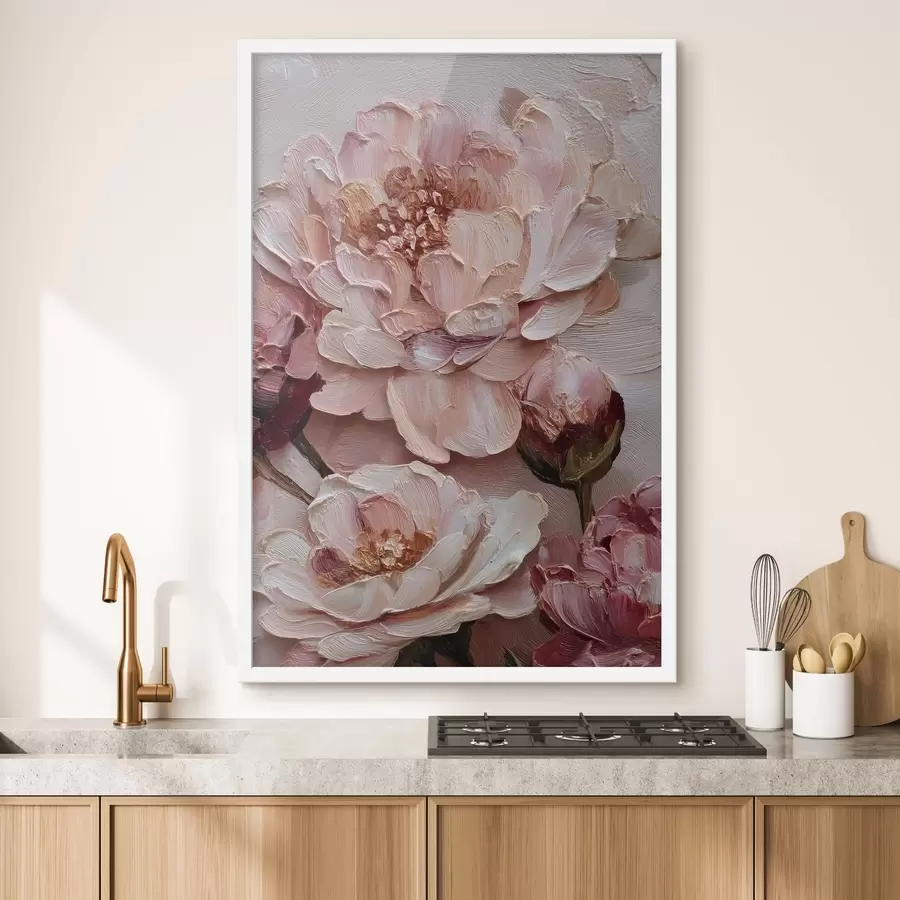 carta da parati Composizione floreale con peonie nr. f49012