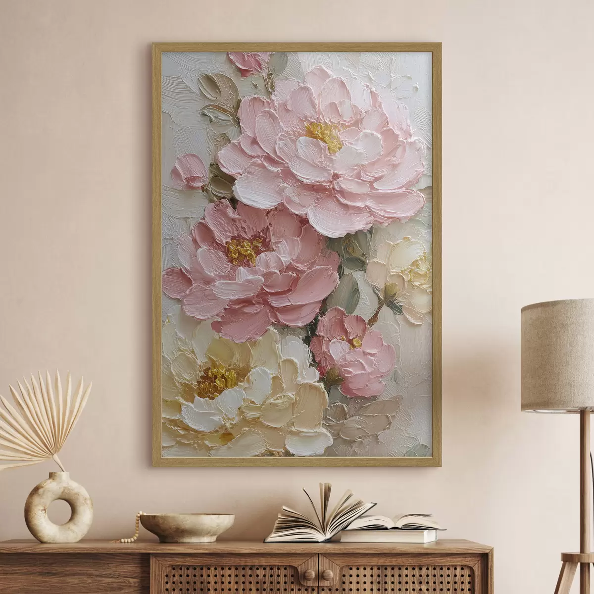 Poster Composizione floreale con peonie f49013