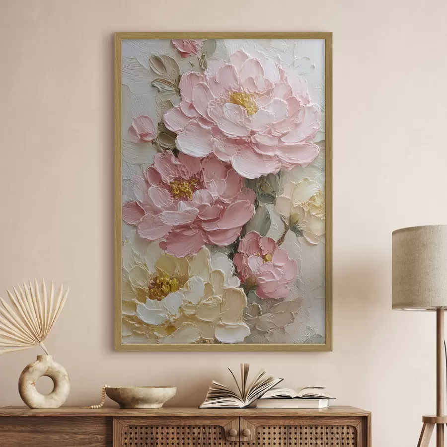 carta da parati Composizione floreale con peonie nr. f49013