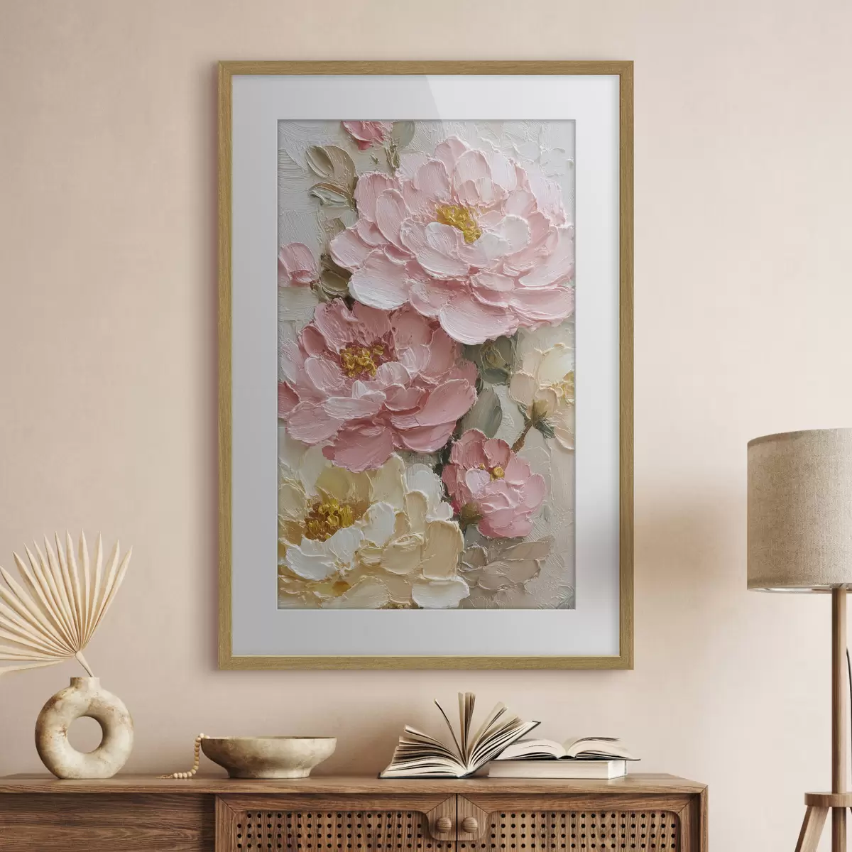 Poster Composizione floreale con peonie f49013