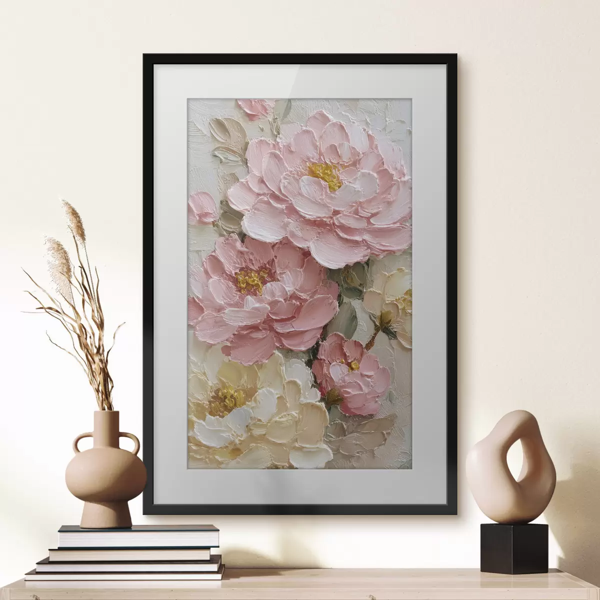 Poster Composizione floreale con peonie f49013