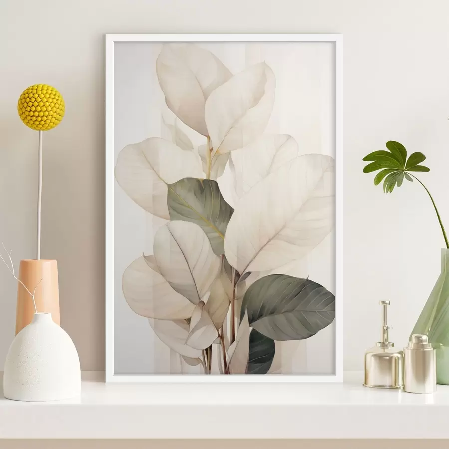 carta da parati Foglie di piante ornamentali nr. f49026