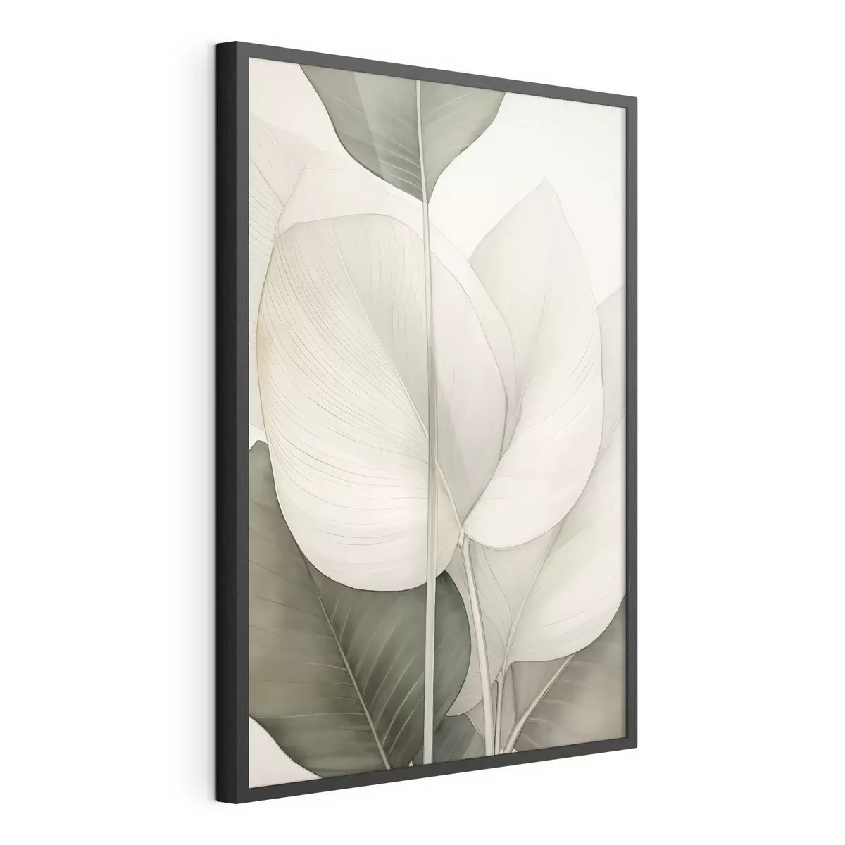 Poster Primo piano di foglie botaniche f49027