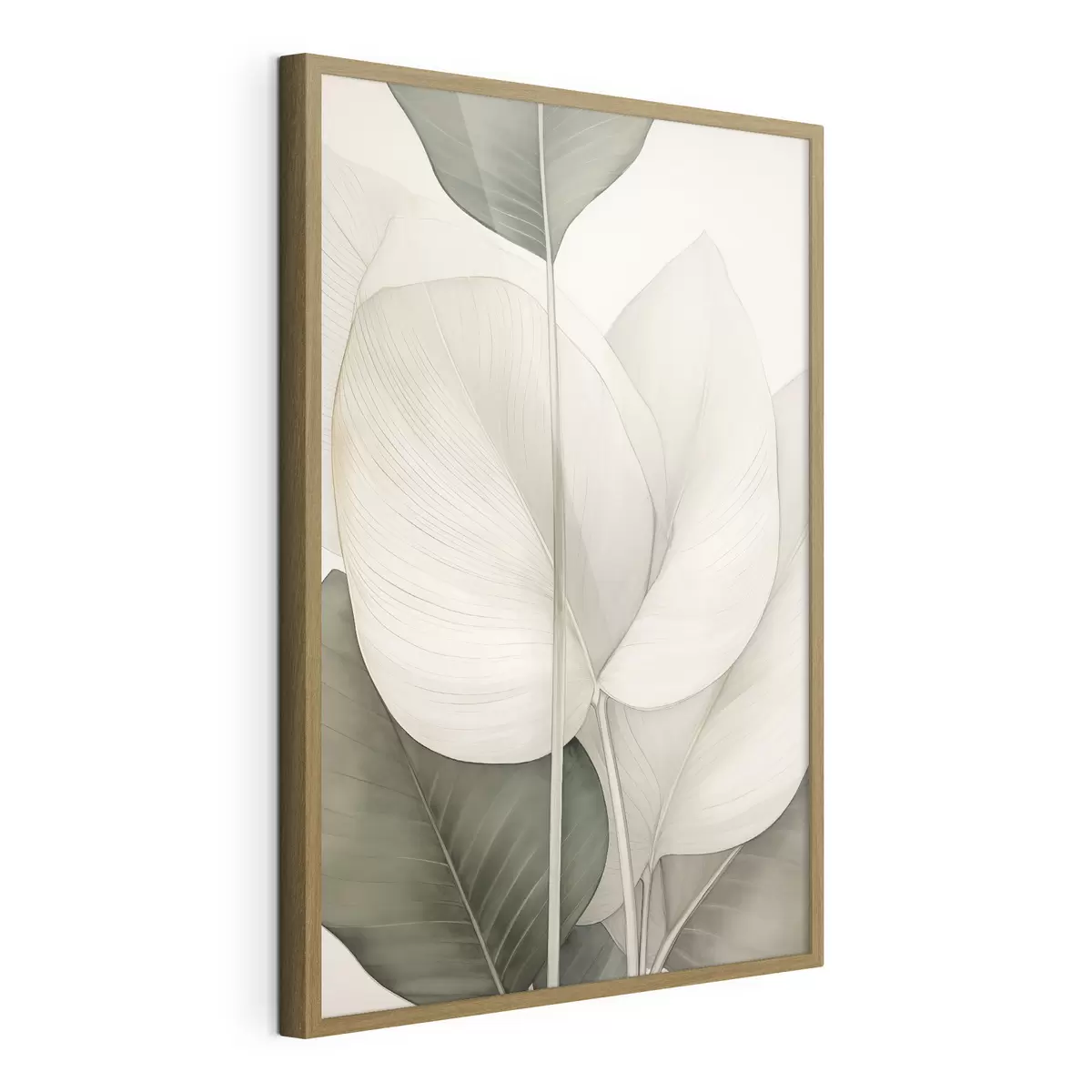Poster Primo piano di foglie botaniche f49027