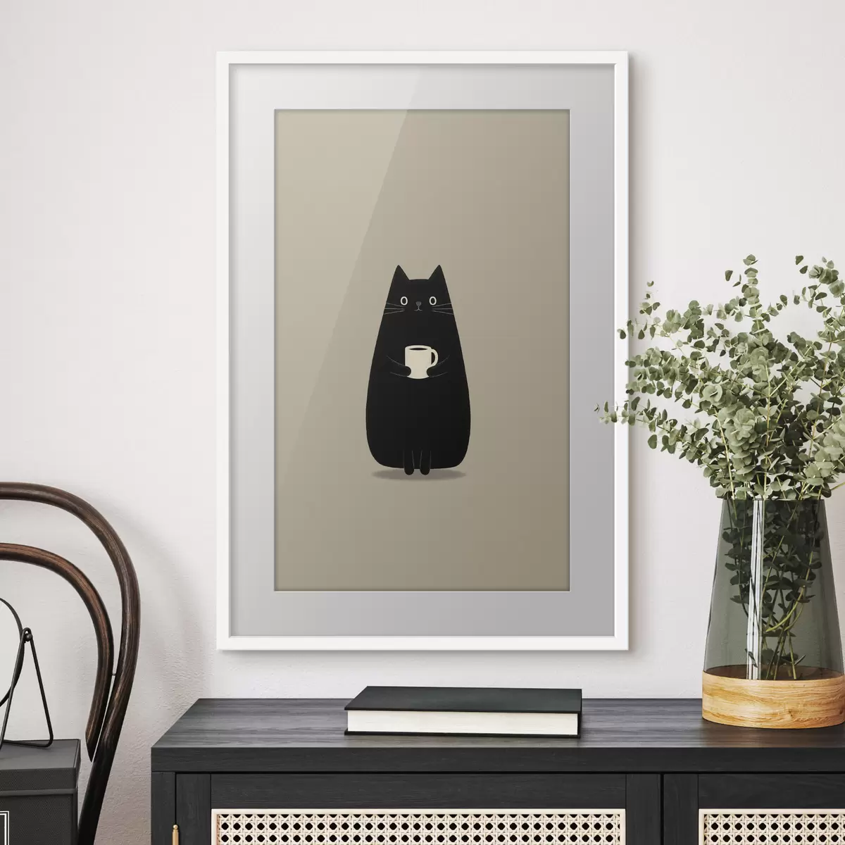 Poster Gatto e nostalgia f49030
