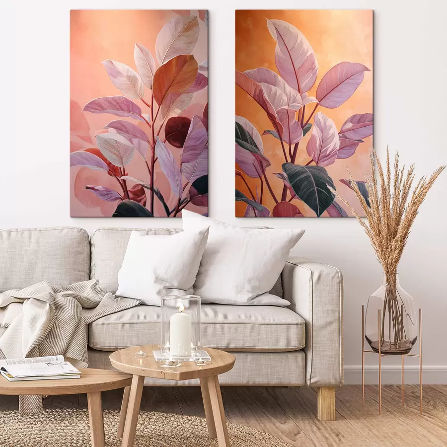 carta da parati Foglie decorative nr. m30415