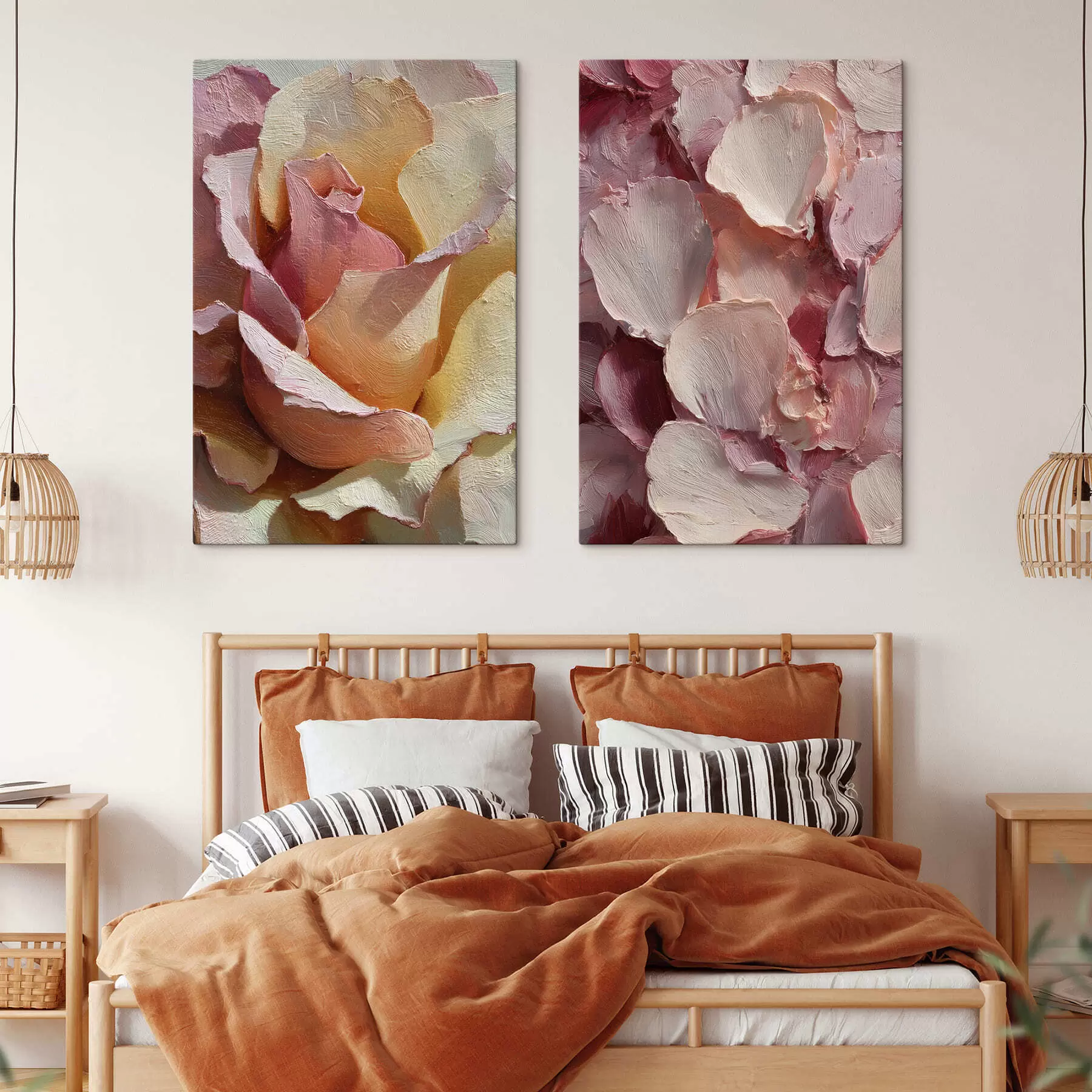 carta da parati Fiori in rilievo nr. m30424