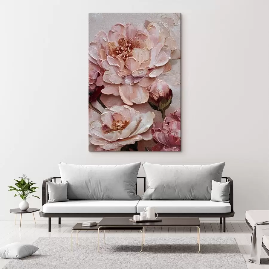 carta da parati Composizione floreale con peonie nr. s49012