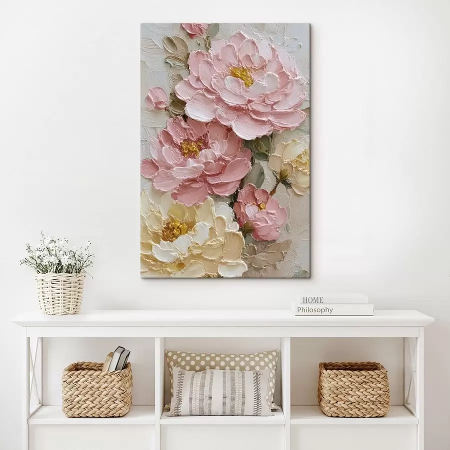 carta da parati Composizione floreale con peonie nr. s49013