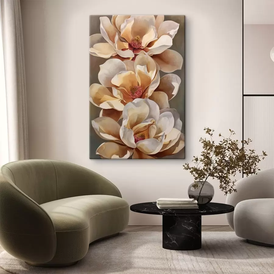 carta da parati Fiore di magnolia verticale nr. s49014