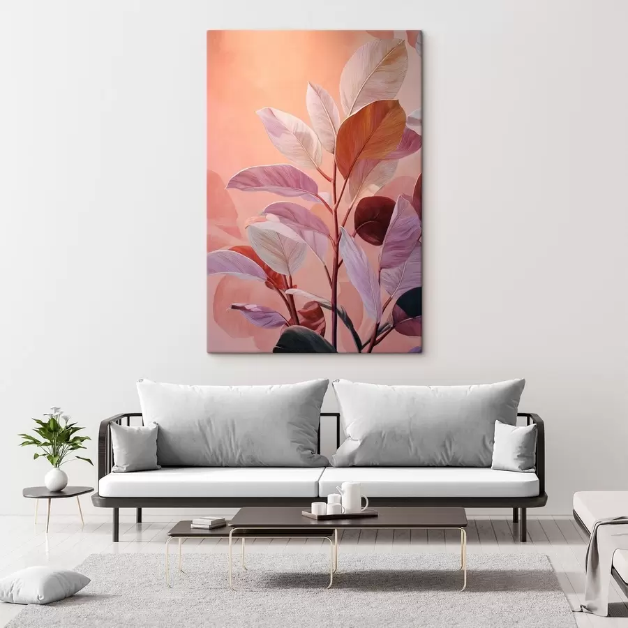 carta da parati Foglie decorative nr. s49038