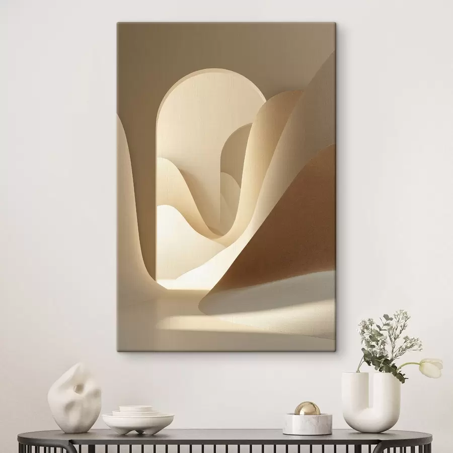 carta da parati Paesaggio astratto e architettonico nr. s49043