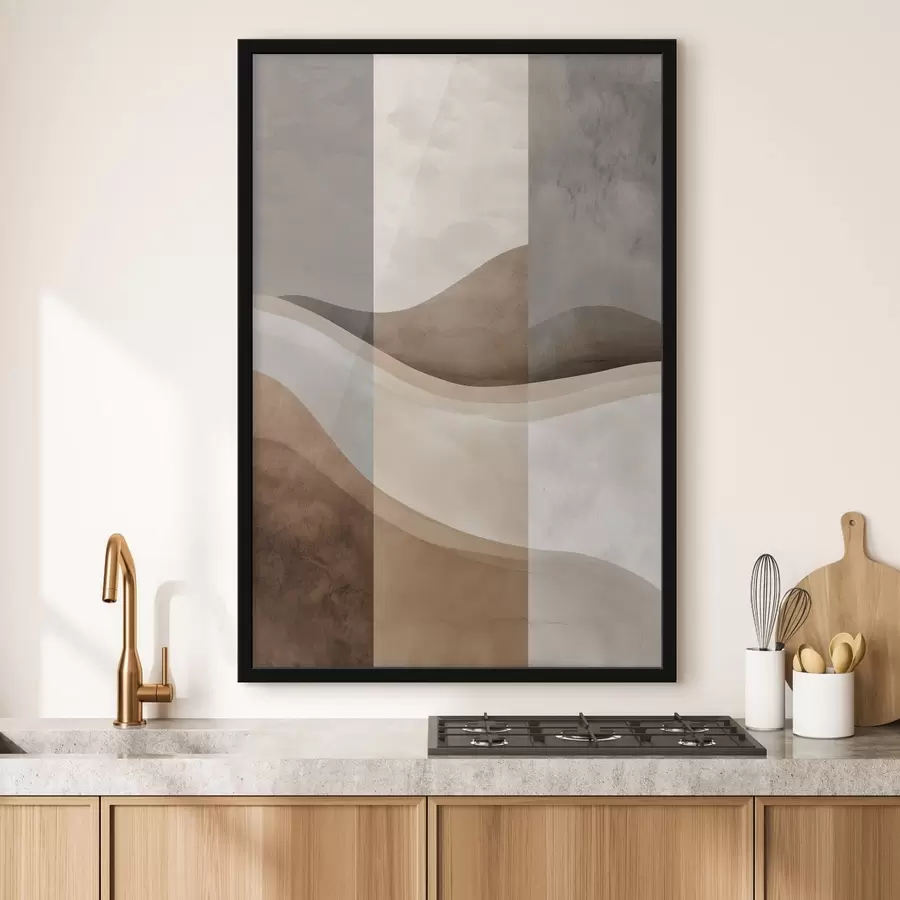 carta da parati Onde telluriche lievi nr. f49042