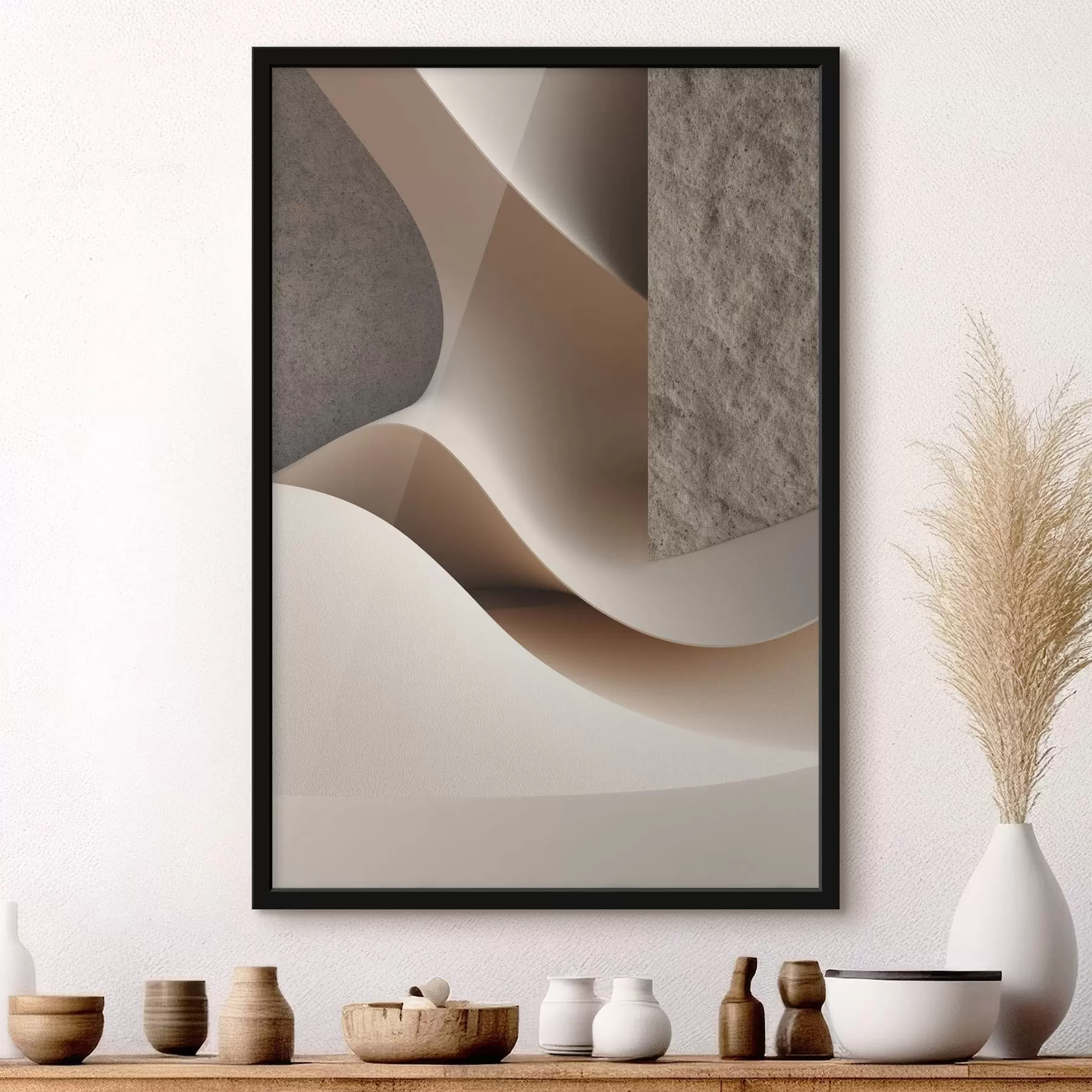 carta da parati Flusso di sabbia strutturato nr. f49044