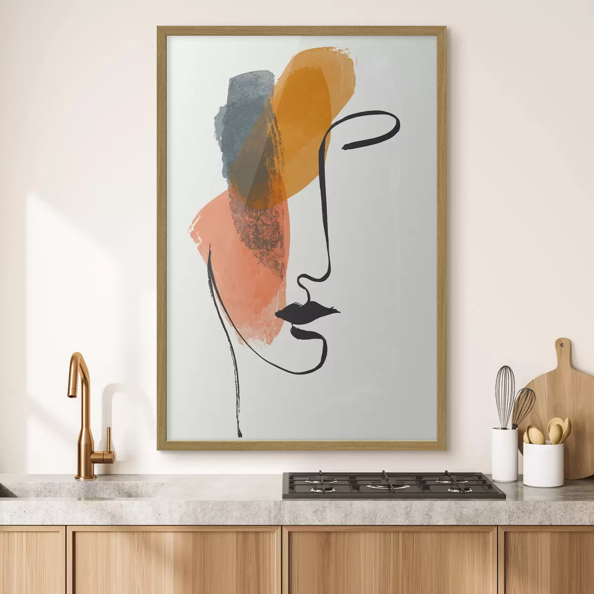 Poster Volto e vita f48969