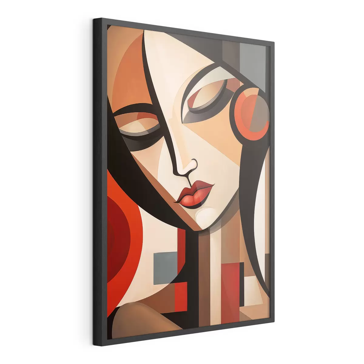 Poster Ritratto femminile astratto f49099