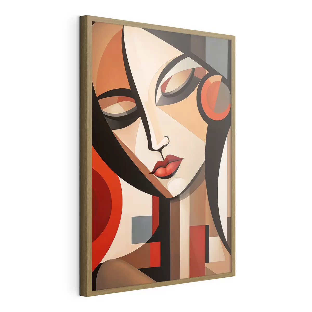 Poster Ritratto femminile astratto f49099