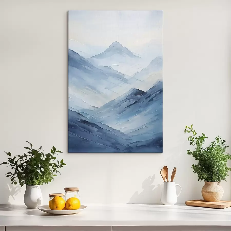 carta da parati Imitazione della pittura di montagna nr. s49070