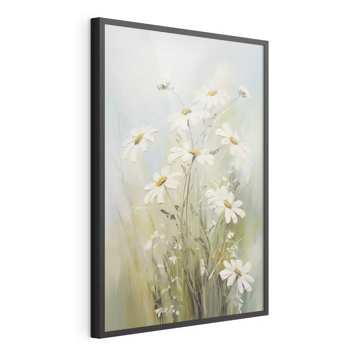 Poster Delicate margherite in stile pittorico f49067