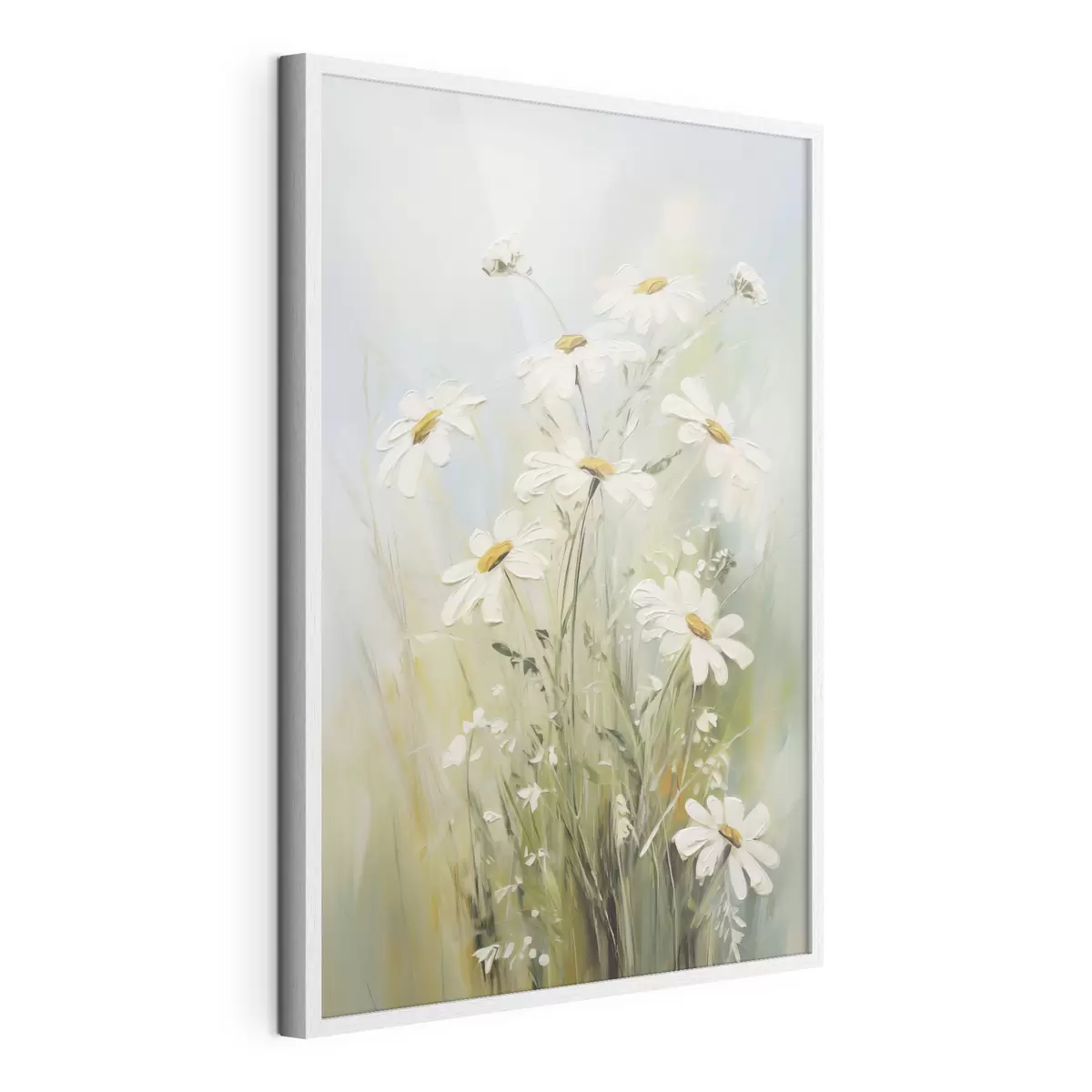 Poster Delicate margherite in stile pittorico f49067