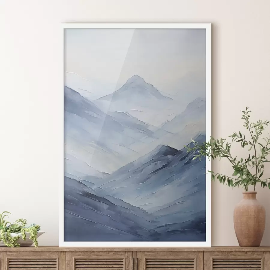carta da parati Imitazione della pittura di montagna nr. f49070
