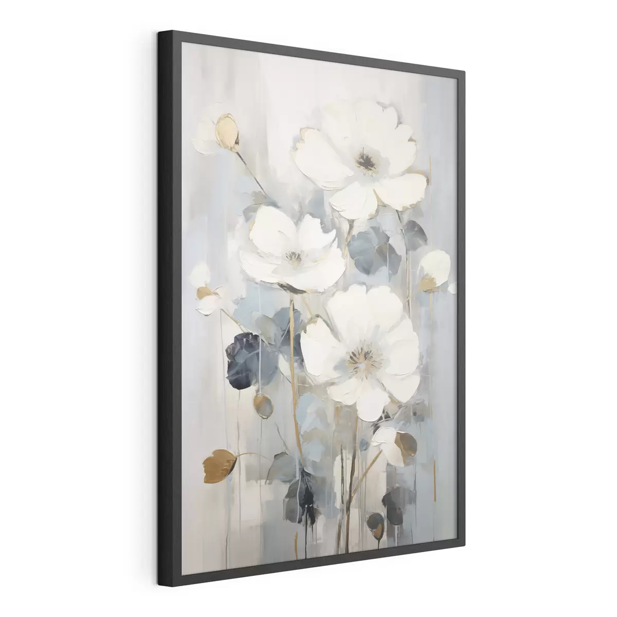 Poster Fiori astratti imitazione di pittura f49074