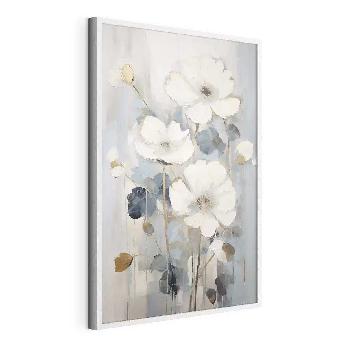 Poster Fiori astratti imitazione di pittura f49074