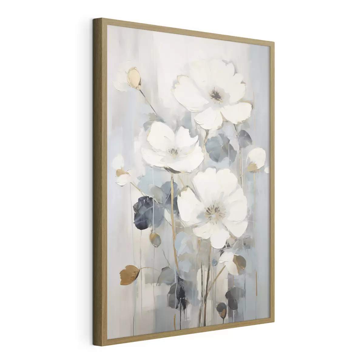 Poster Fiori astratti imitazione di pittura f49074