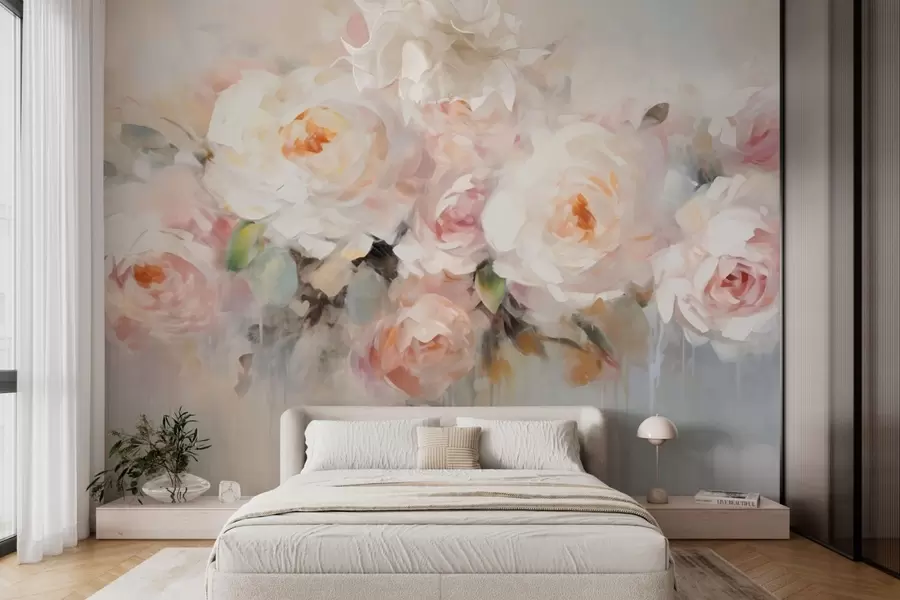 carta da parati Fiori classici, rose nr. w05614