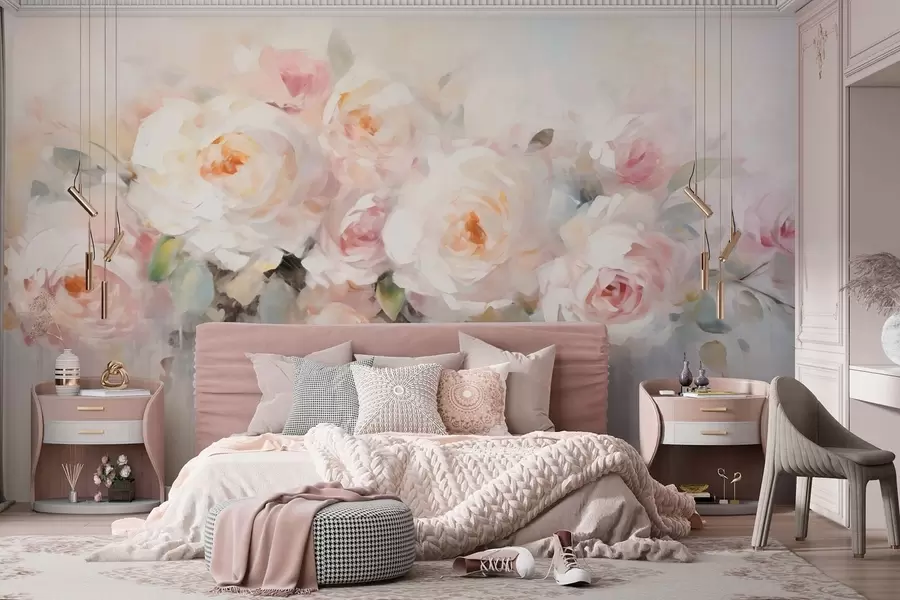 carta da parati Fiori classici, rose nr. w05614