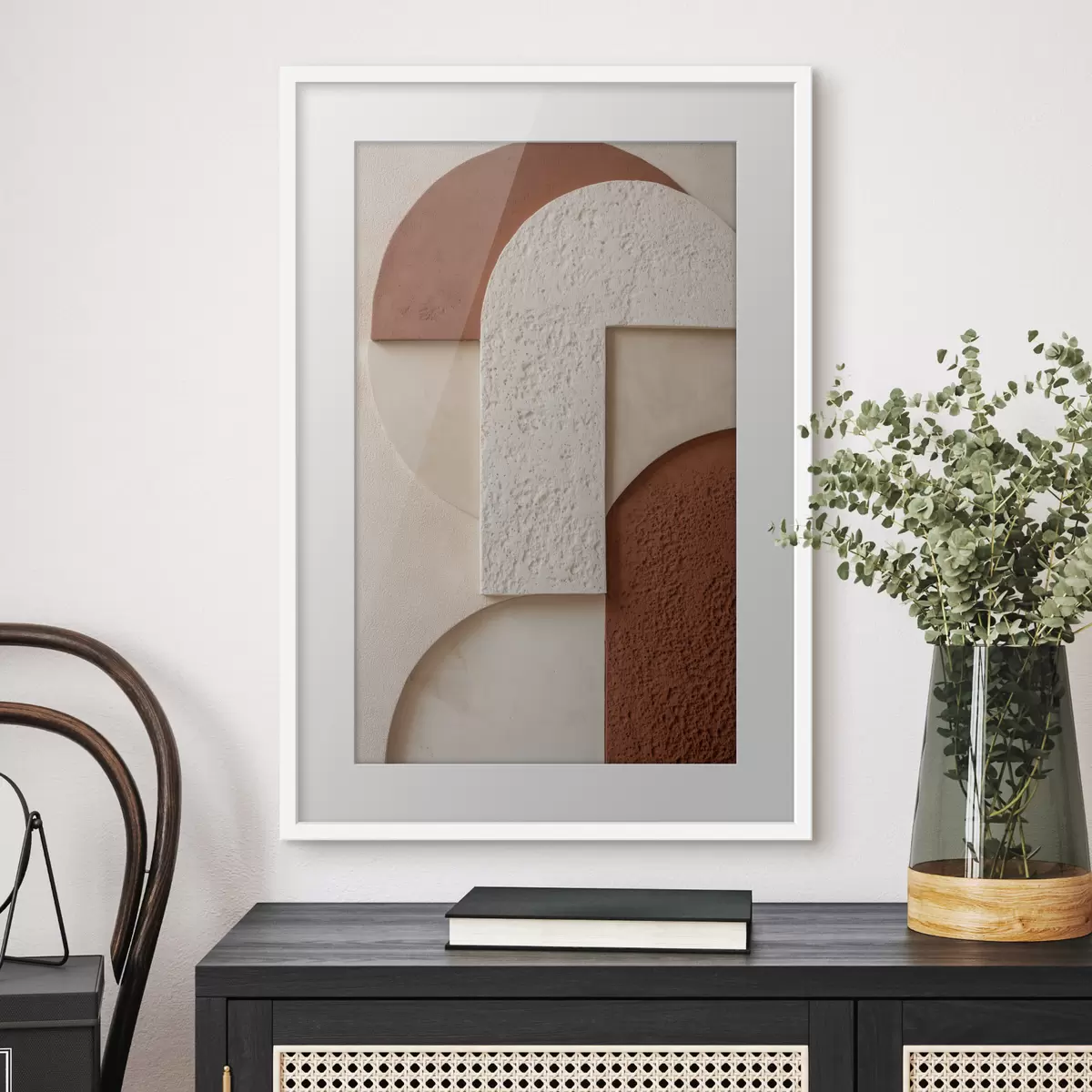 Poster Forme geometriche astratte con texture f49212