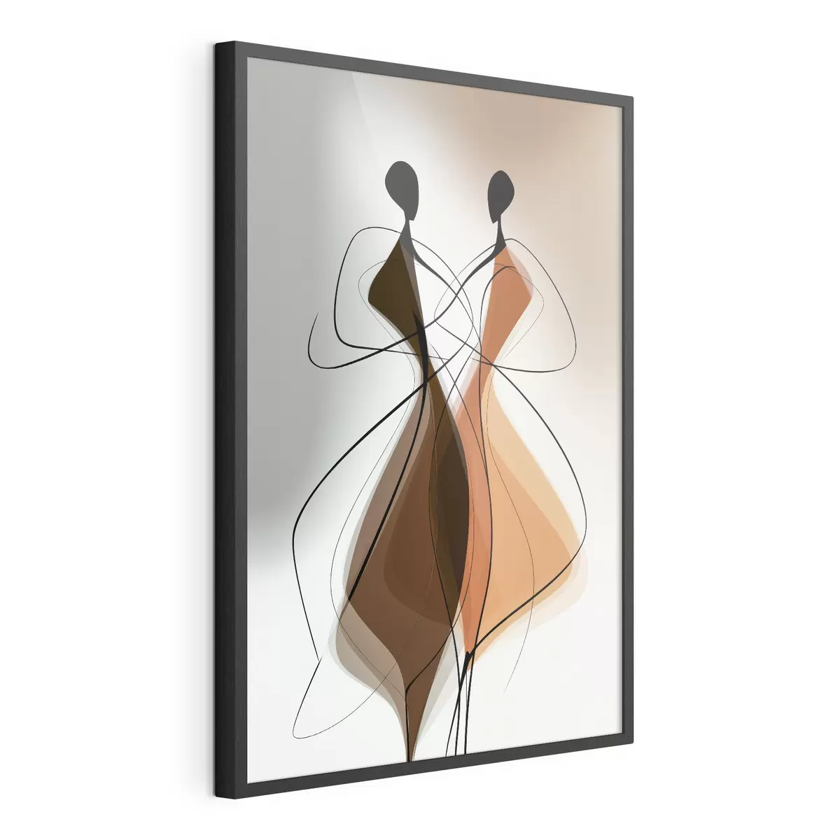 Poster L’abito arancione f49129